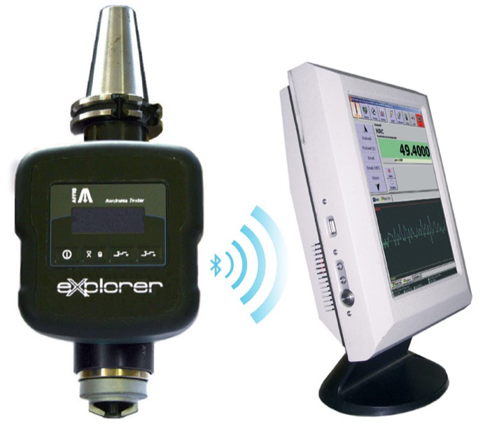 Custom hardness tester for cnc machines